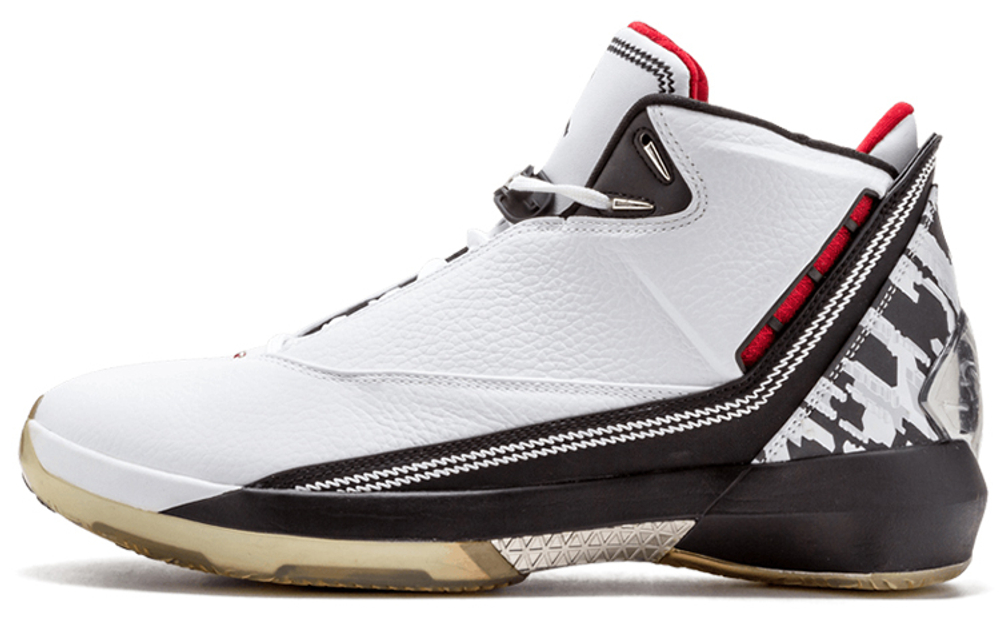 White and red jordan shoes on sale