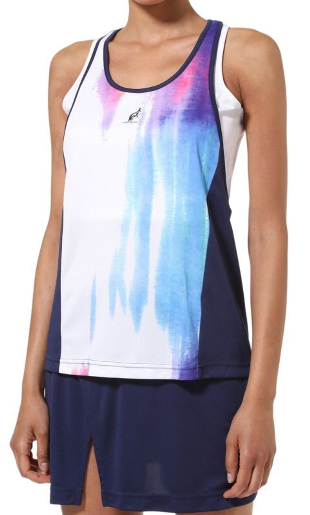 Женский топ теннисный Australian Blaze Ace Tank - blu cosmo