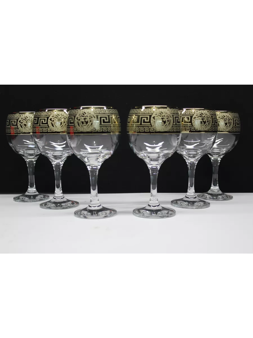 Фужеры для вина 6 штук Версаче