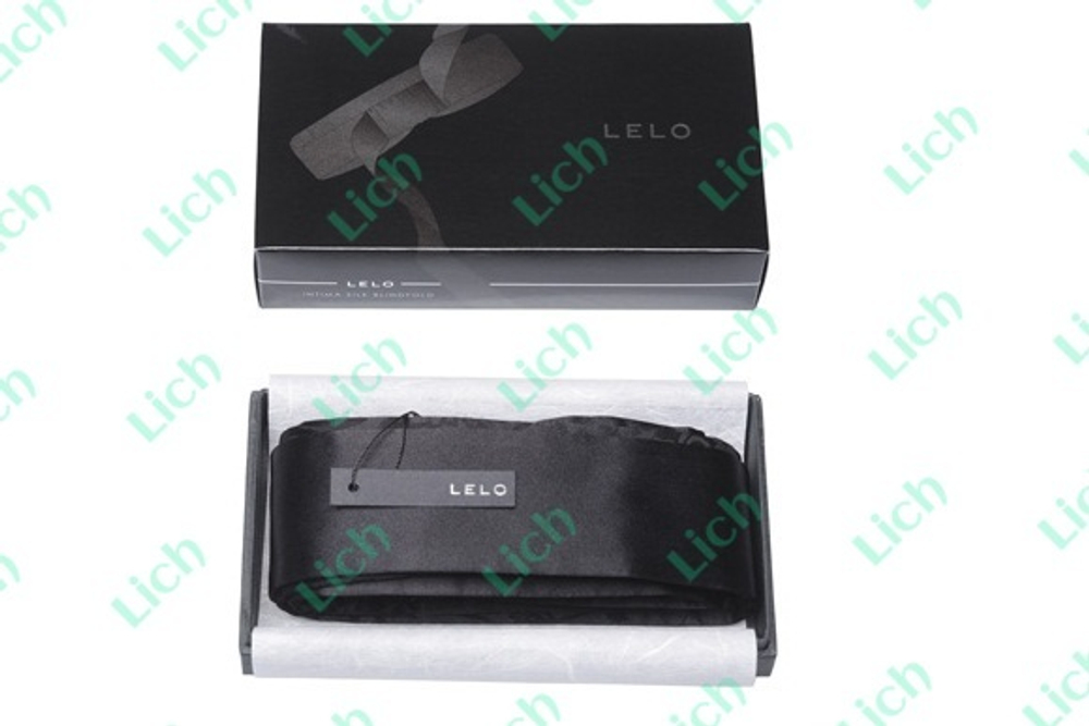Черная шелковая маска Intima (LELO)