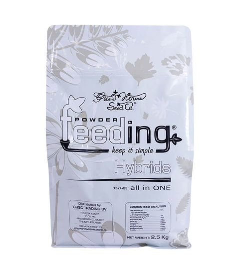 Удобрение минеральное для гибридных сортов  Green House Powder Feeding Hybrids 2.5 кг