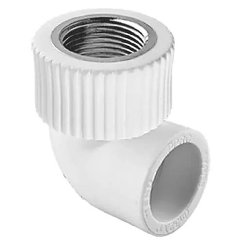 Угол РР комб. 20*3/4&quot; вн. белый (Tebo)