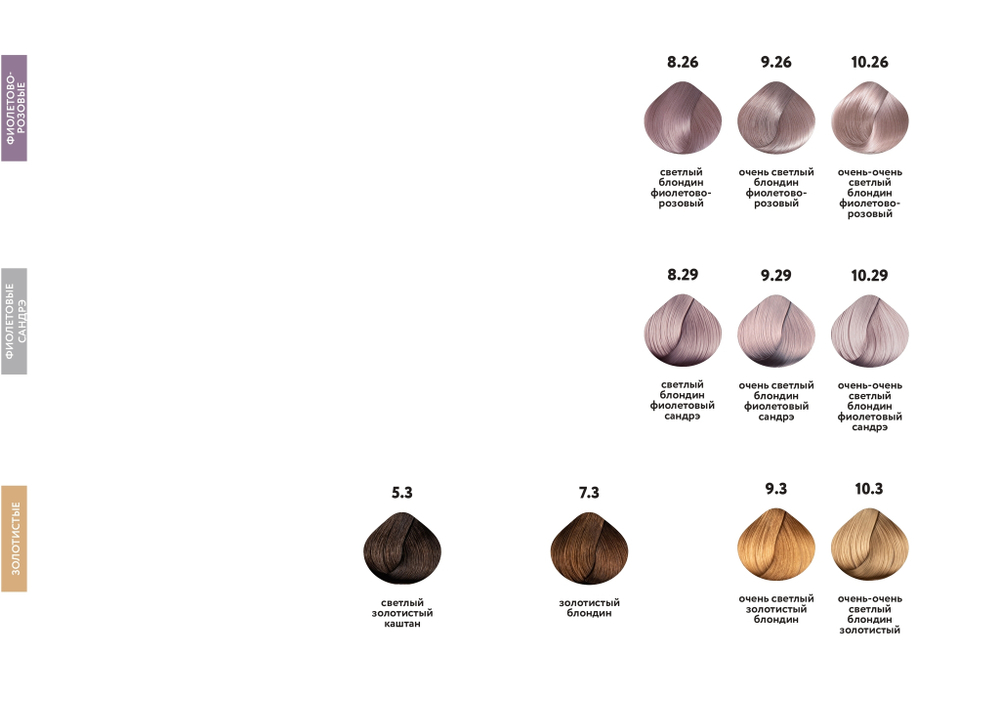 10.25 крем-краска KAARAL AAA Color Collection очень очень светлый перламутрово-розовый блондин - 100 мл.