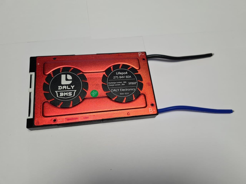 Плата контроля BMS LiFePO4 27S 86V 60A