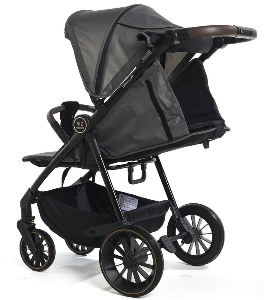 Прогулочная коляска Bebizaro Traveller BD211 (BZBE/02) Graphite