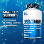 EVLution Nutrition, FocusMode®, 60 растительных капсул