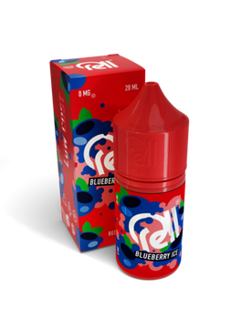 Жидкость (М) Rell Low Cost (28 мл, 0 мг) Blueberry Ice