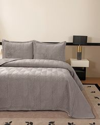 Таира (серый) Покрывало 240х260