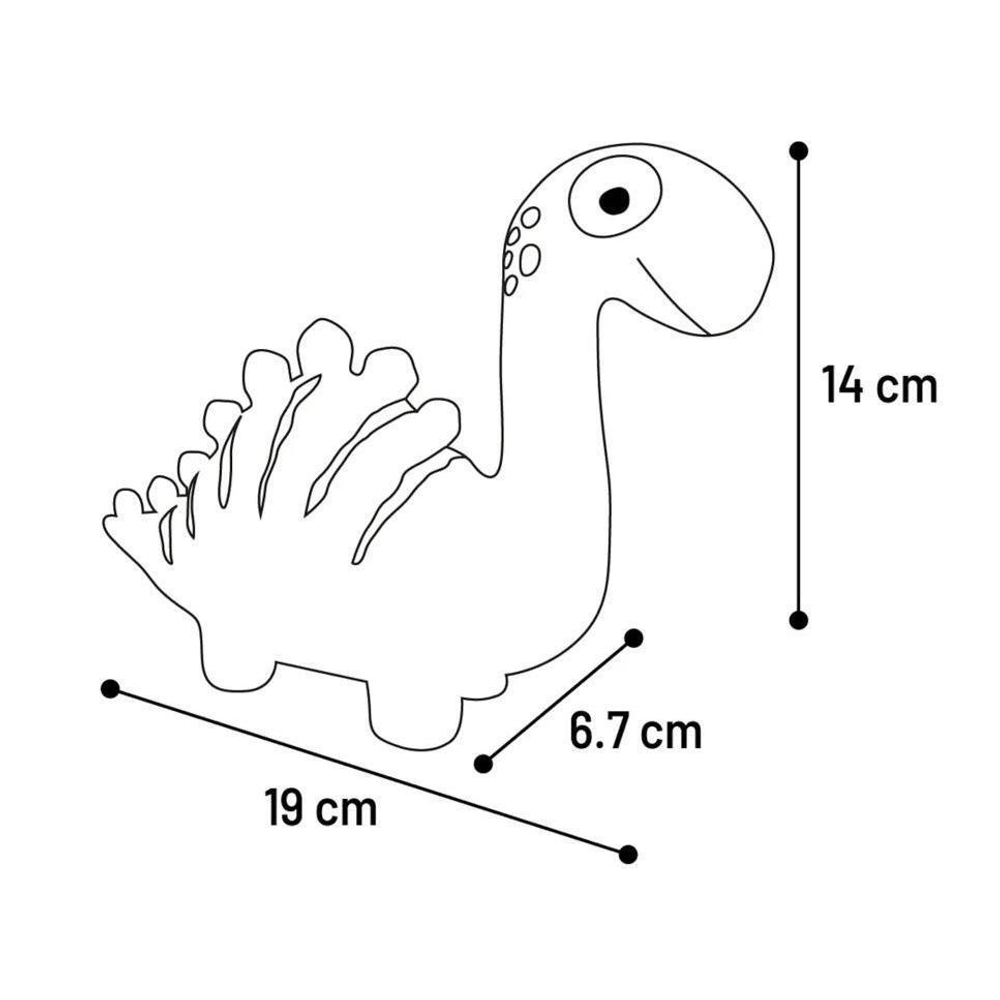 Игрушка для собак Flamingo Динозавр L, зелёный