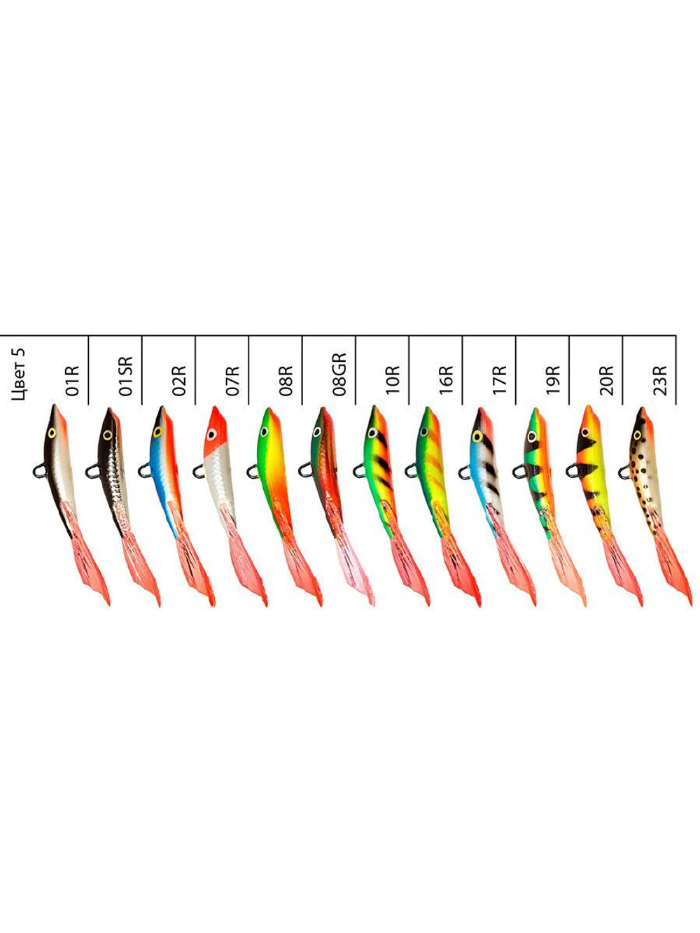 Балансир рыболовный CLASSIC-7 74mm 2 штуки 16 г.