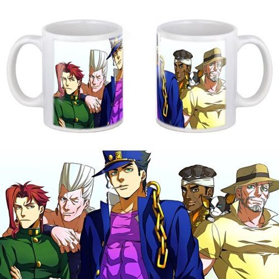 Кружка JoJo's Bizarre Adventure Джотаро Куджо smoke