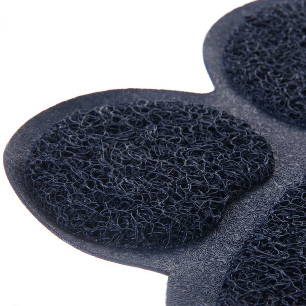 Коврик для животных «ДОНКОТТИКО», лапушка, цвет тёмно-синий, 30*40см (лейбл)