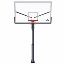 Усиленная баскетбольная стационарная стойка DFC ING 72&amp;quot; / закаленное стекло