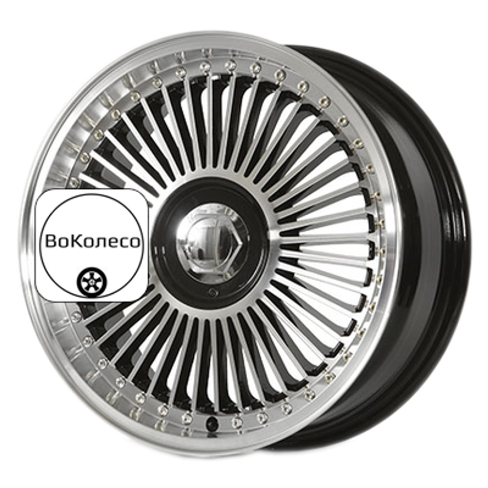 7x17/4x98*4x100 ET38 D67,1 Ferris (9009/01) M/B (конус) PDW