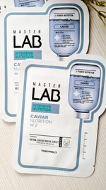 Тканевая маска для лица с экстрактом черной икры Tony Moly MASTER LAB ULTRA CAVIAR MASK SHEET, 20 гр