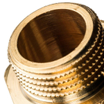 Ниппель редукционный STOUT SFT 0003 - 3/4" x 1/2" (для стальных труб, латунь без покрытия)