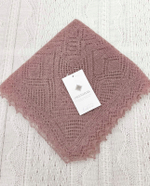 Оренбургский пуховый платок-паутинка А100-06 магнолия