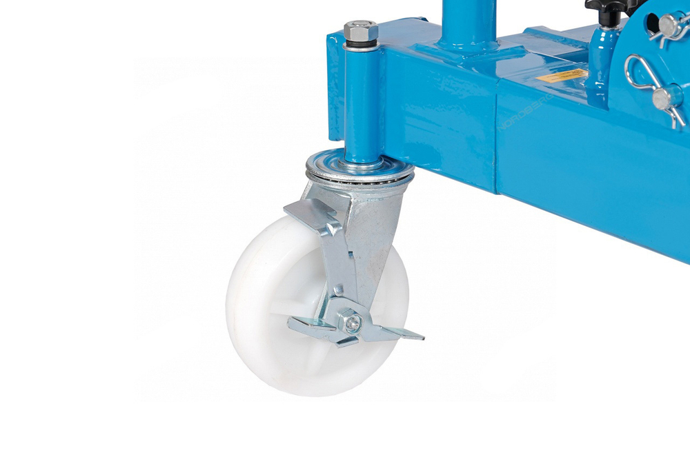 NORDBERG (N39010) Тележка для транспортировки грузовых колес, г/п 1.5 т, гидравлическая