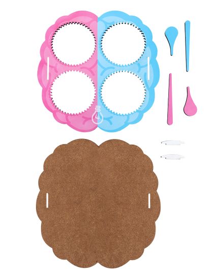 Игра развивающая "Спирограф. Развиваем мозг"