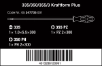 Набор отвёрток 335/350/355/4 Wera 05347735002