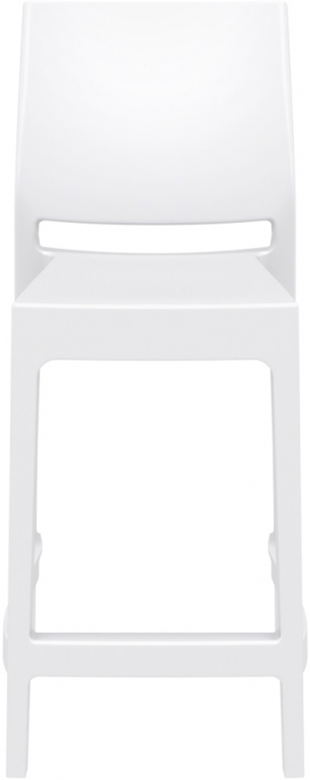 Стул пластиковый полубарный Maya Bar 65