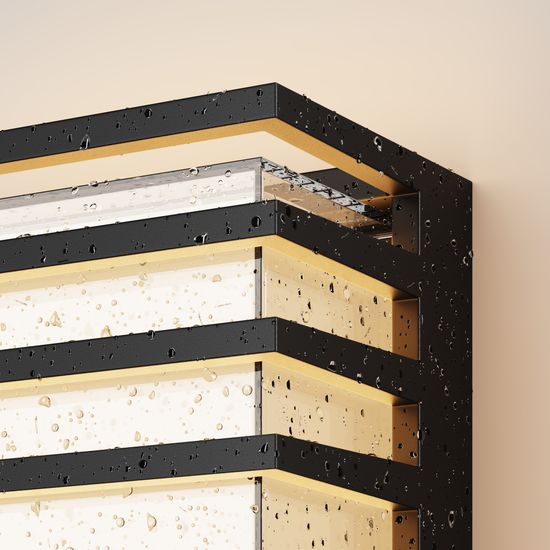 Уличный настенный светильник Outdoor O020WL-L10B3K