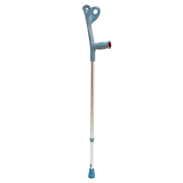 Мега-Оптим "Канадка" CA851L5 с УПС (Серебристый) Костыль с опорой под локоть с устройством противоскольжения, код ФСС 06-04-01