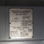 Контейнер 20 футов № XHCU2739660