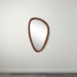 Зеркало настенное Torhill, 42х70 см, коричневое