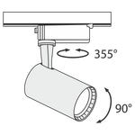 Трековый светильник Technical TR003-1-6W4K-W