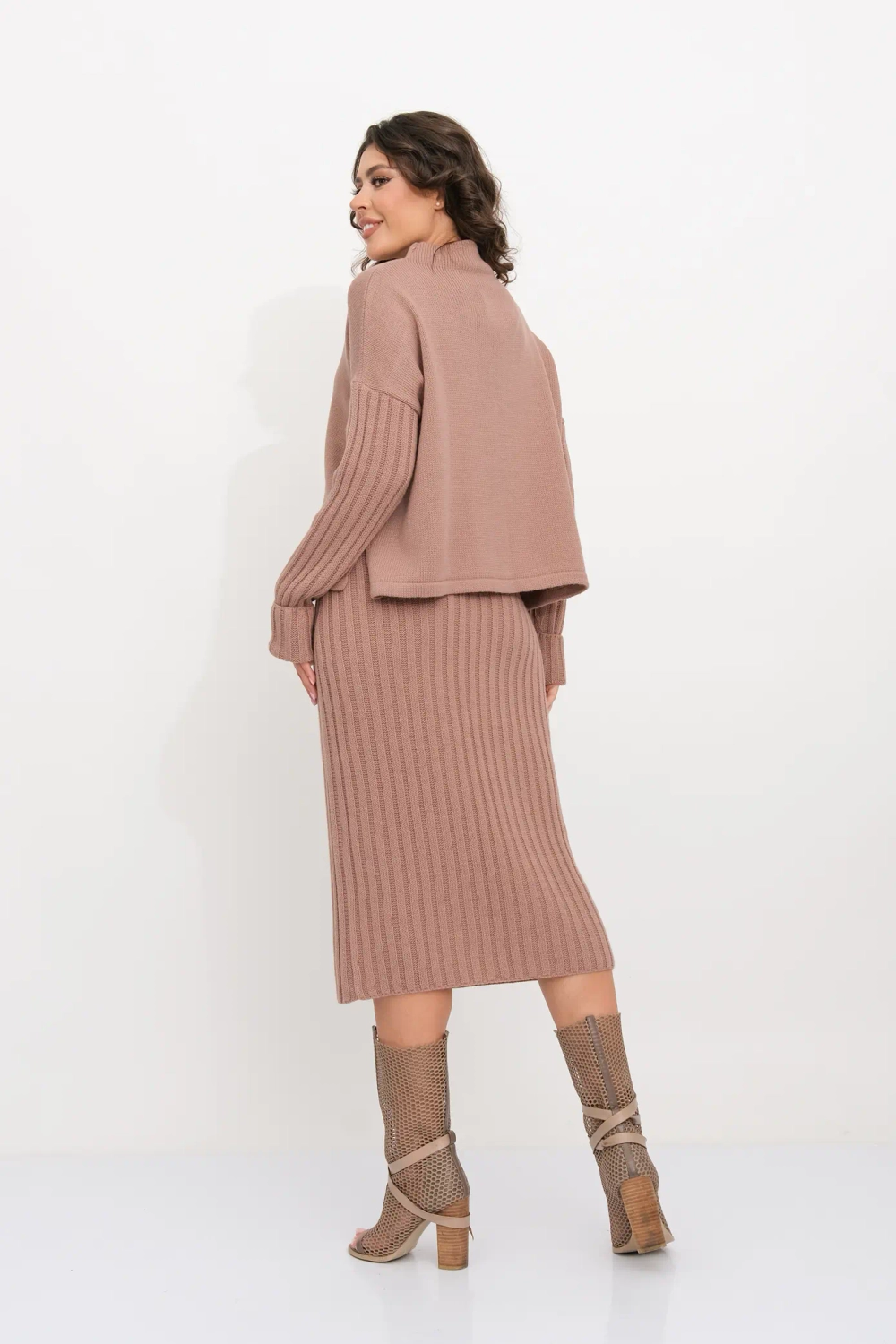 Костюм Д 3449-3461/кофе