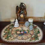 Декоративная гобеленовая салфетка Пять минут 30*50