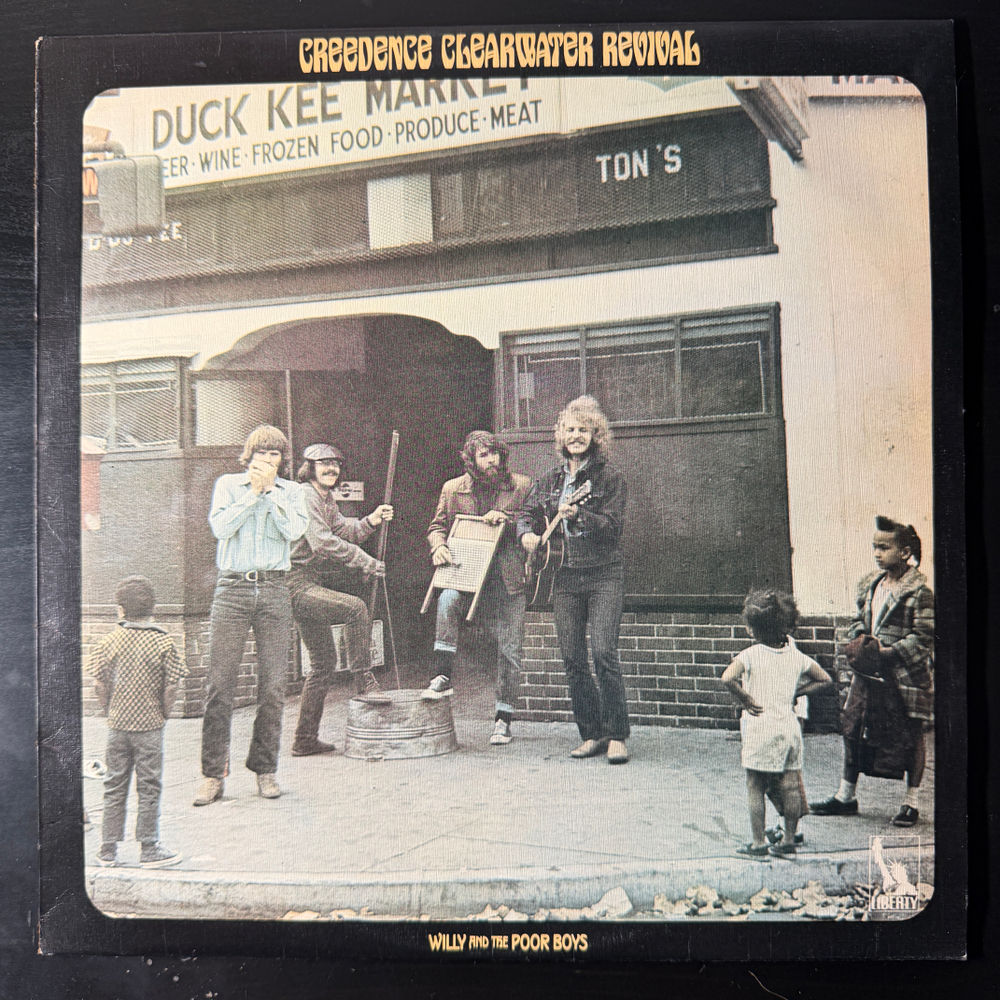 Creedence Clearwater Revival ‎– Willy And The Poor Boys (Дания 1969г.) Т