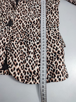 Жакет Oodji с анималистичным принтом 40 размер