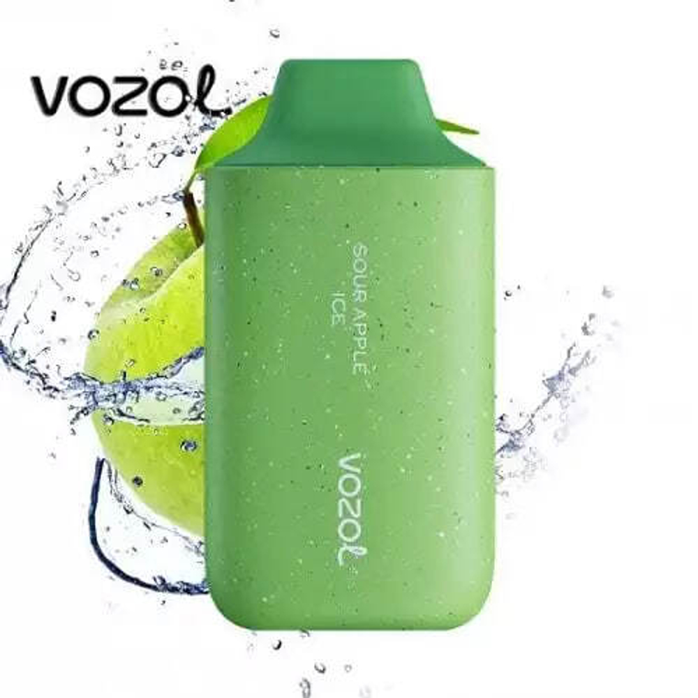 VOZOL STAR 6000 - Sour Apple Ice (5% nic)