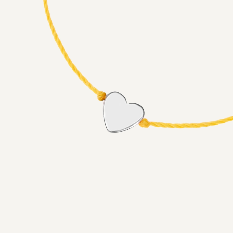 Браслет Сплетенный – Желтый