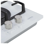 Газовая стеклянная варочная панель Korting HGG 3825 CW