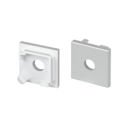 Заглушка SL-KANT-H16-S10 SQUARE с отверстием (Arlight, Пластик) 053567