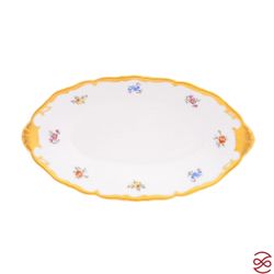 Блюдо овальное Queen's Crown Мелкие цветы 22 см