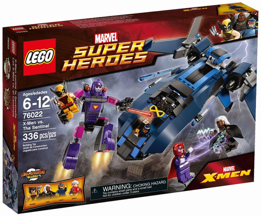 LEGO Super Heroes: Люди Икс против Стражей 76022 — X-Men vs. The Sentinel — Лего Супергерои Марвел