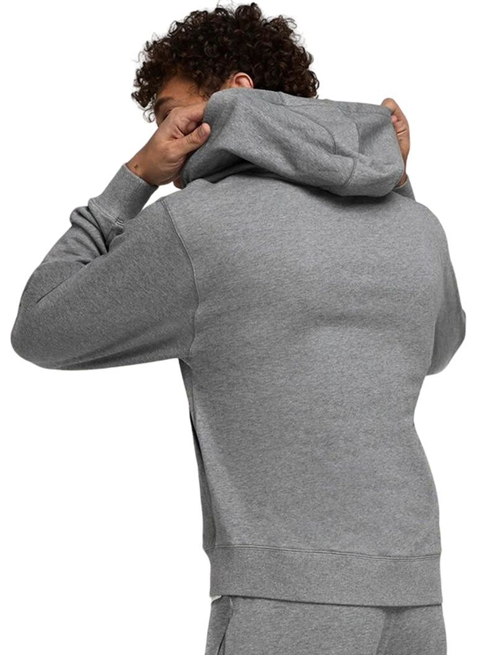 Мужская теннисная кофта Wilson Unisex Team Zip Hoodie - серый