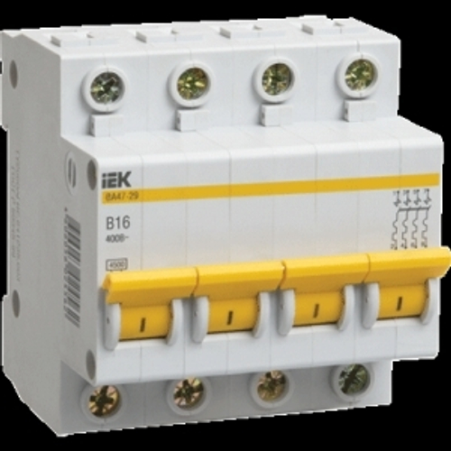 Выкл.авт. 4п 25 А IEK