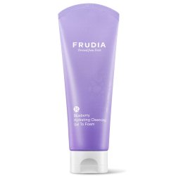 Frudia Blueberry Hydrating Cleansing Gel To Foam увлажняющая пенка для умывания с черникой