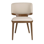 Стул 4206 из кремовой экокожи