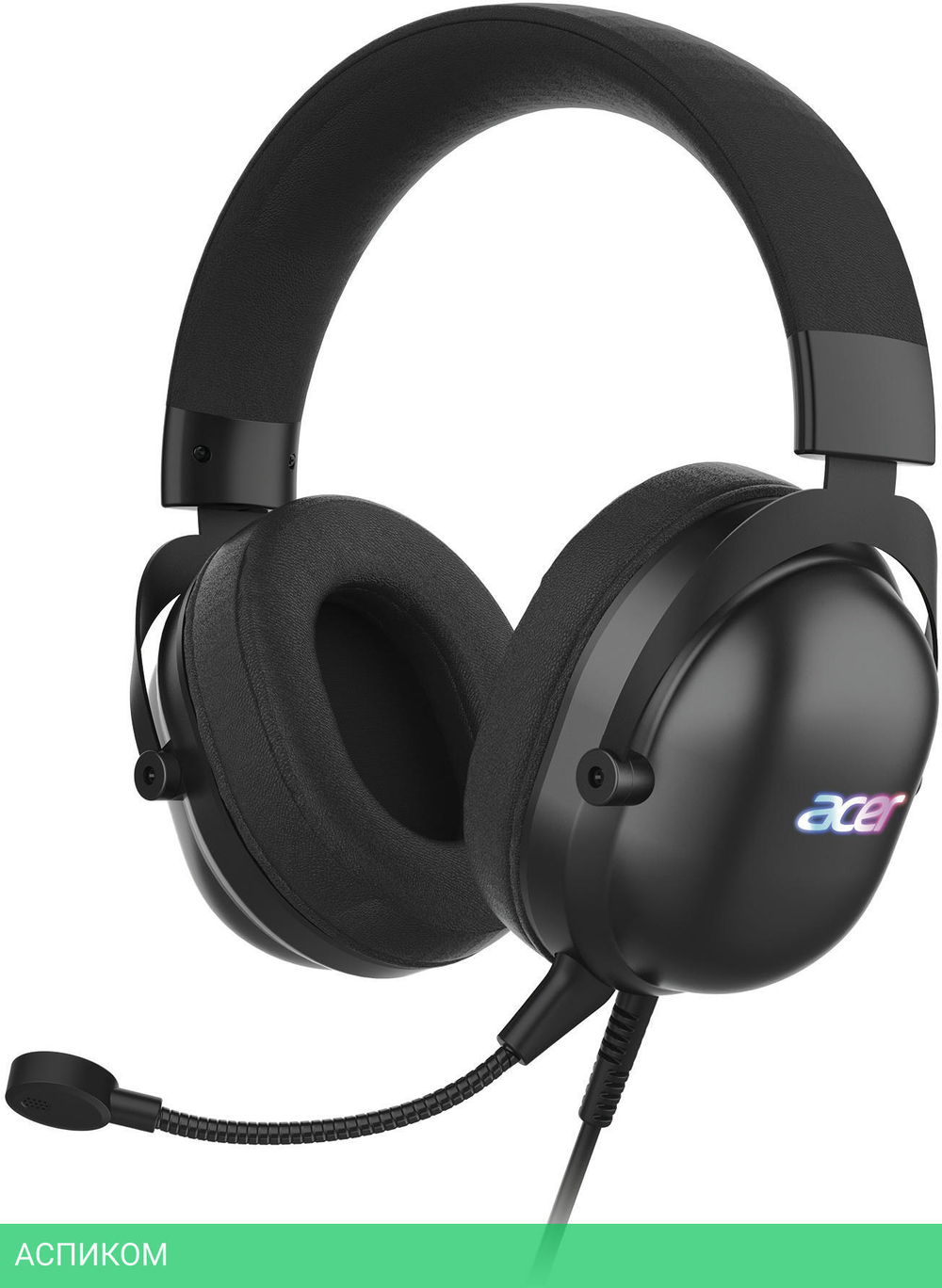 Наушники Acer AHW122 черный (ZL.HDSCC.01U)