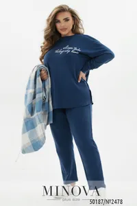 Костюм 2478-джинс Minova