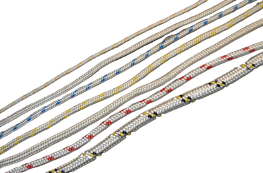 Шнур полиамидный плетеный 16-прядный с сердечником