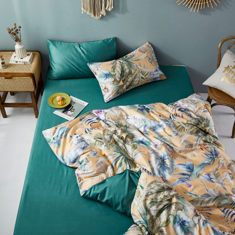 Постельное белье семейное Luxe Dream Ravelli C1001F