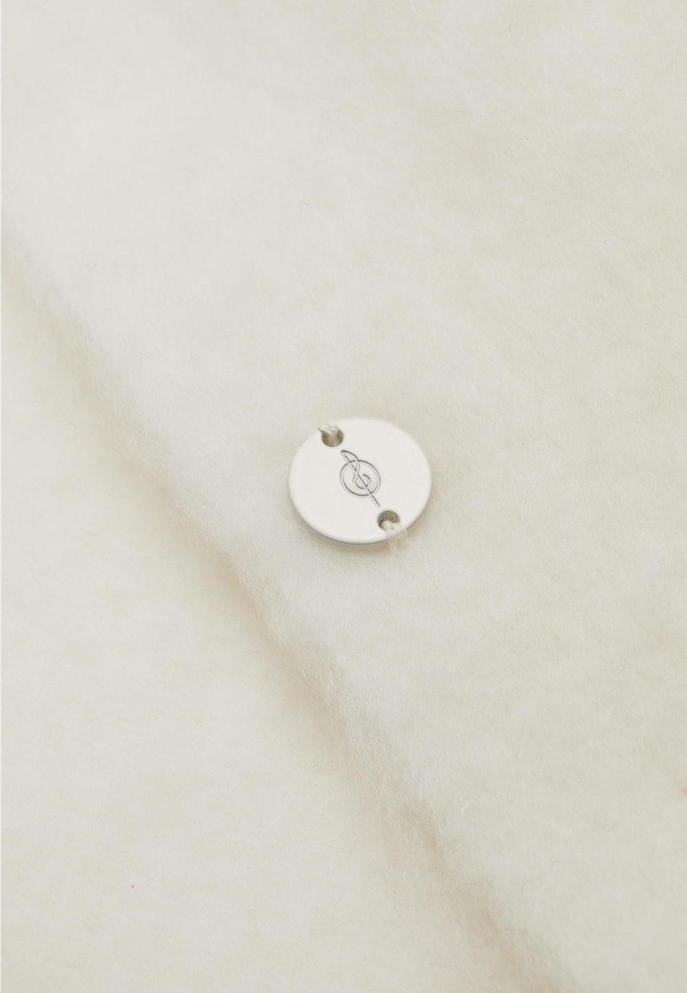 STRADIVARIUS Базовый шарф, экрю