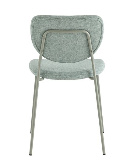 Стул обеденный Gigi шенилл зеленый